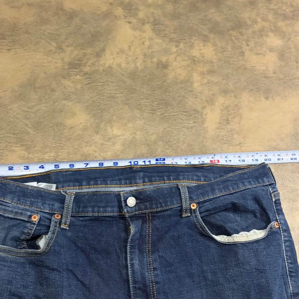 Levi's 559 Relaxed Straight Jeans Mens 40x32 Blue Denim Pants 6543